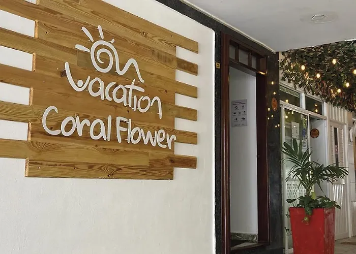 On Vacation Coral Flower