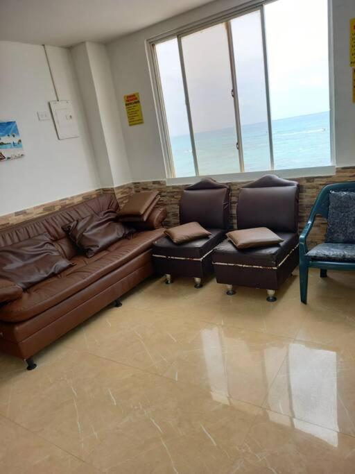 Frente A La Mejor Playa De La Isla: Vista Hermosa Apartamento San Andrés