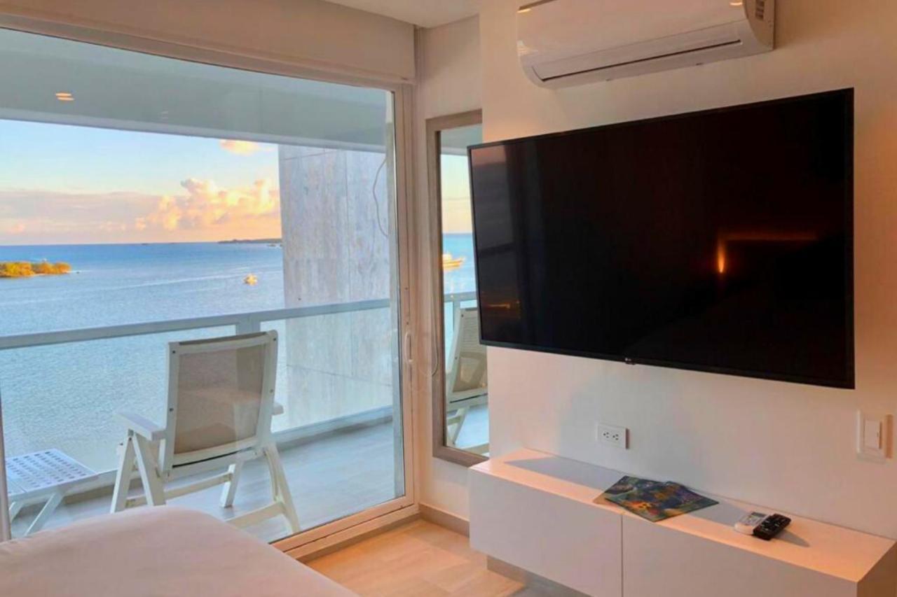 En Sun Rise Con Vista Al Mar Y Playa Privada Apartamento San Andrés