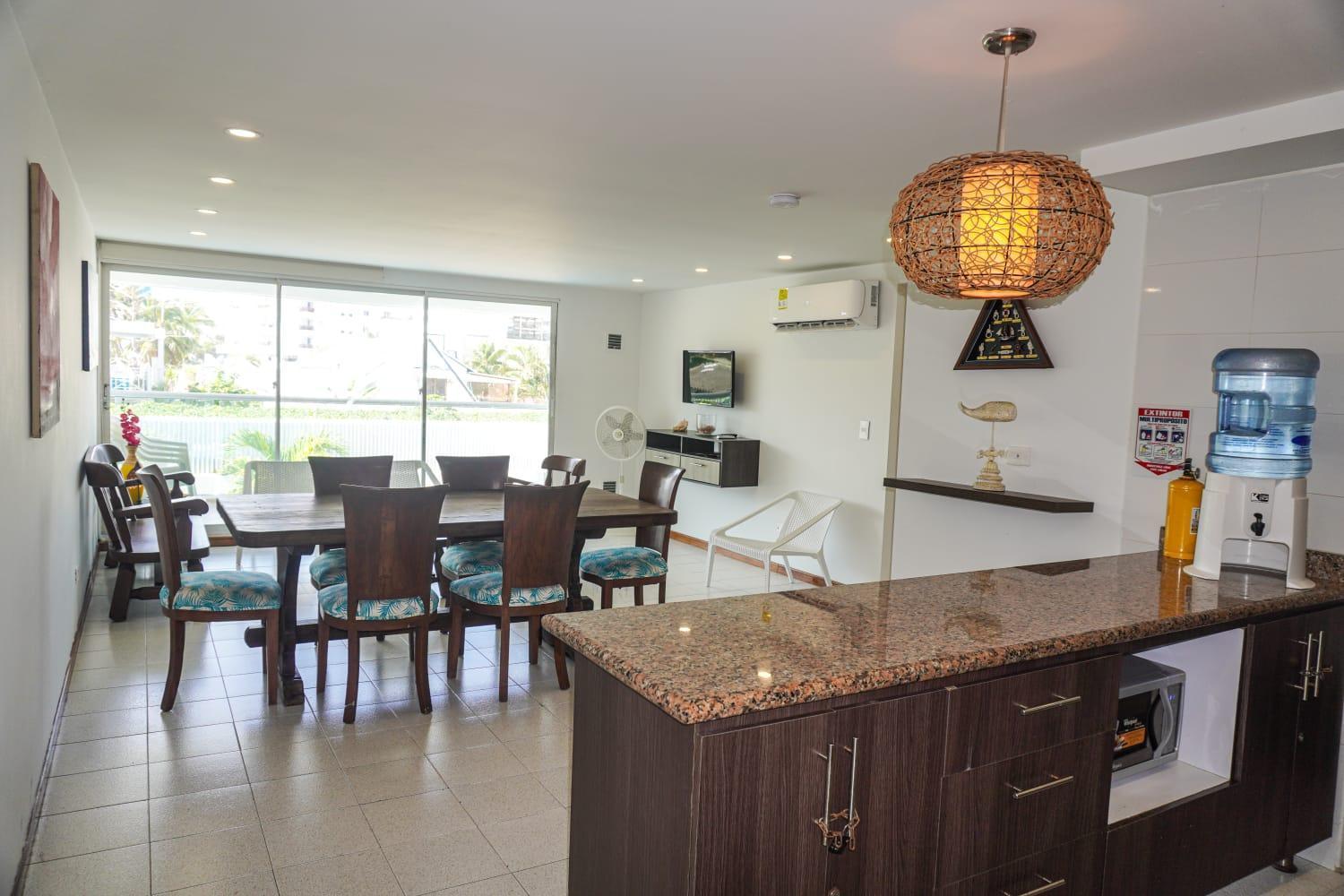 Nuevos Hermosos 1 Cuadra De La Playa Apartamento
