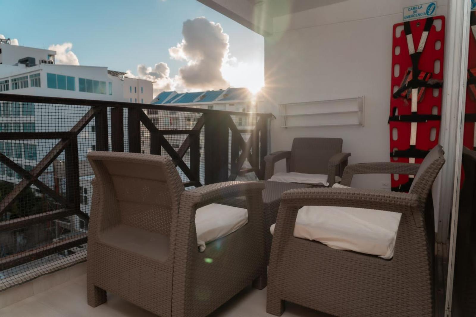 Apartamento 1 Cuadra De La Playa Principal