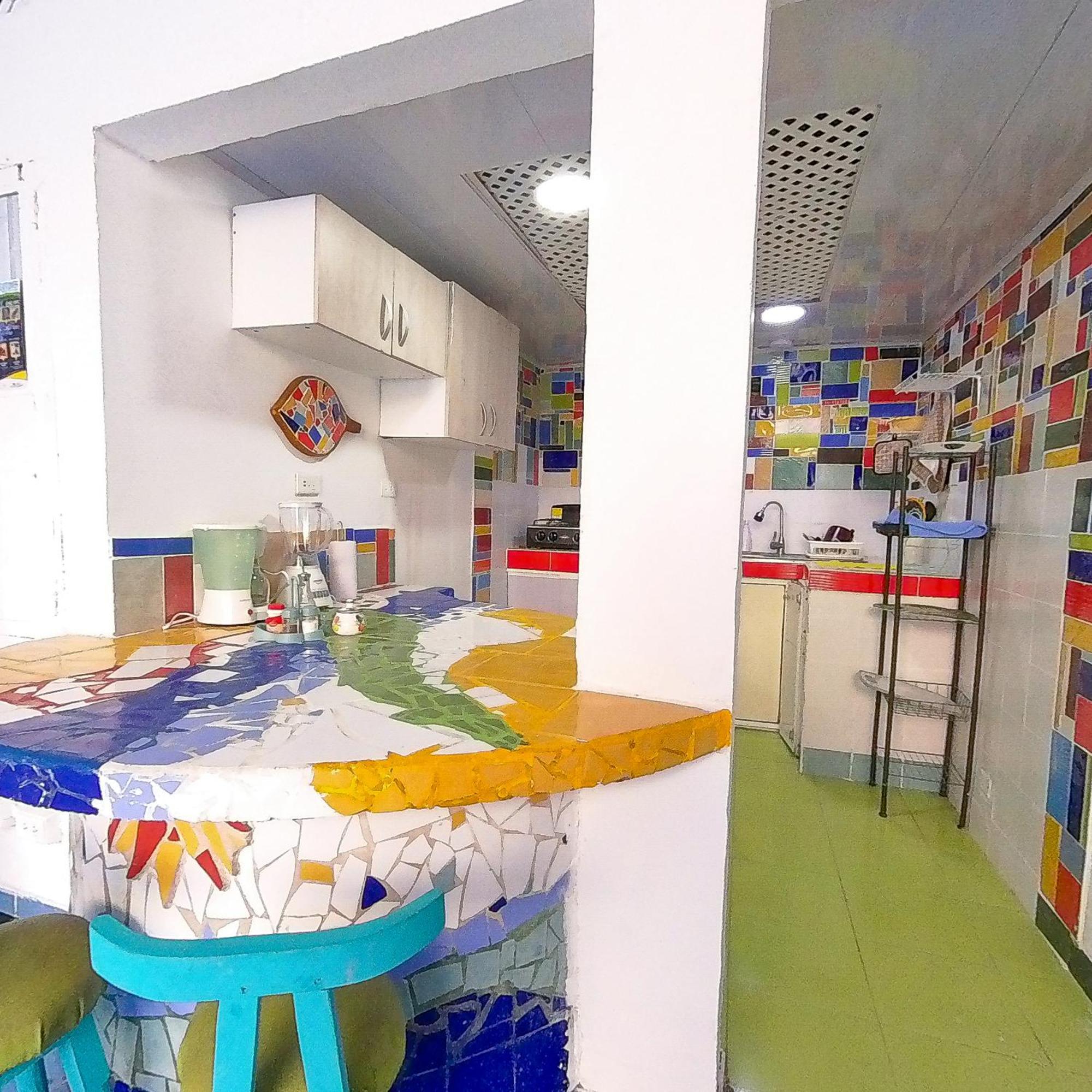 Casa Azul Mosaika Pensión *